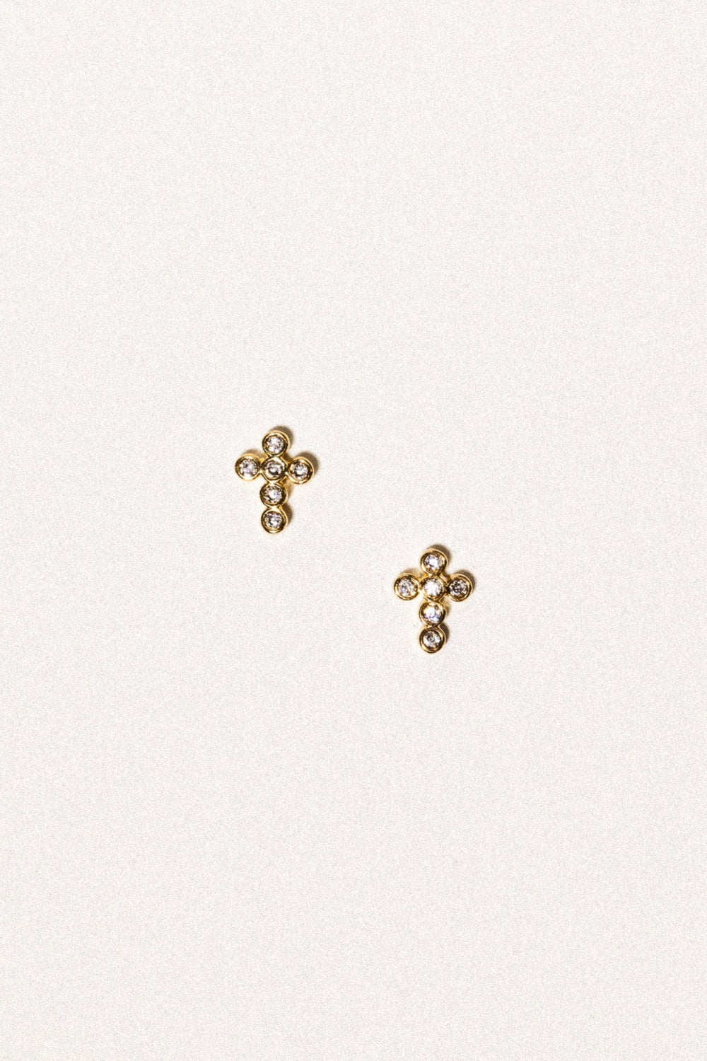 Holy Cross Stud Earrings
