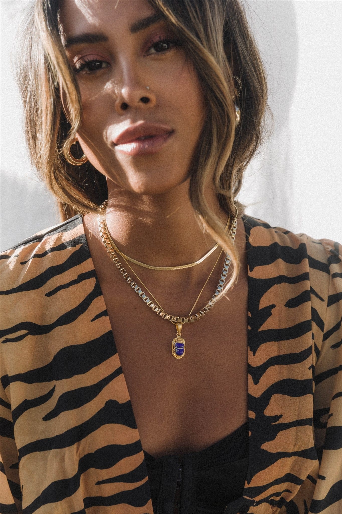 Small Aubree Tube Hoops