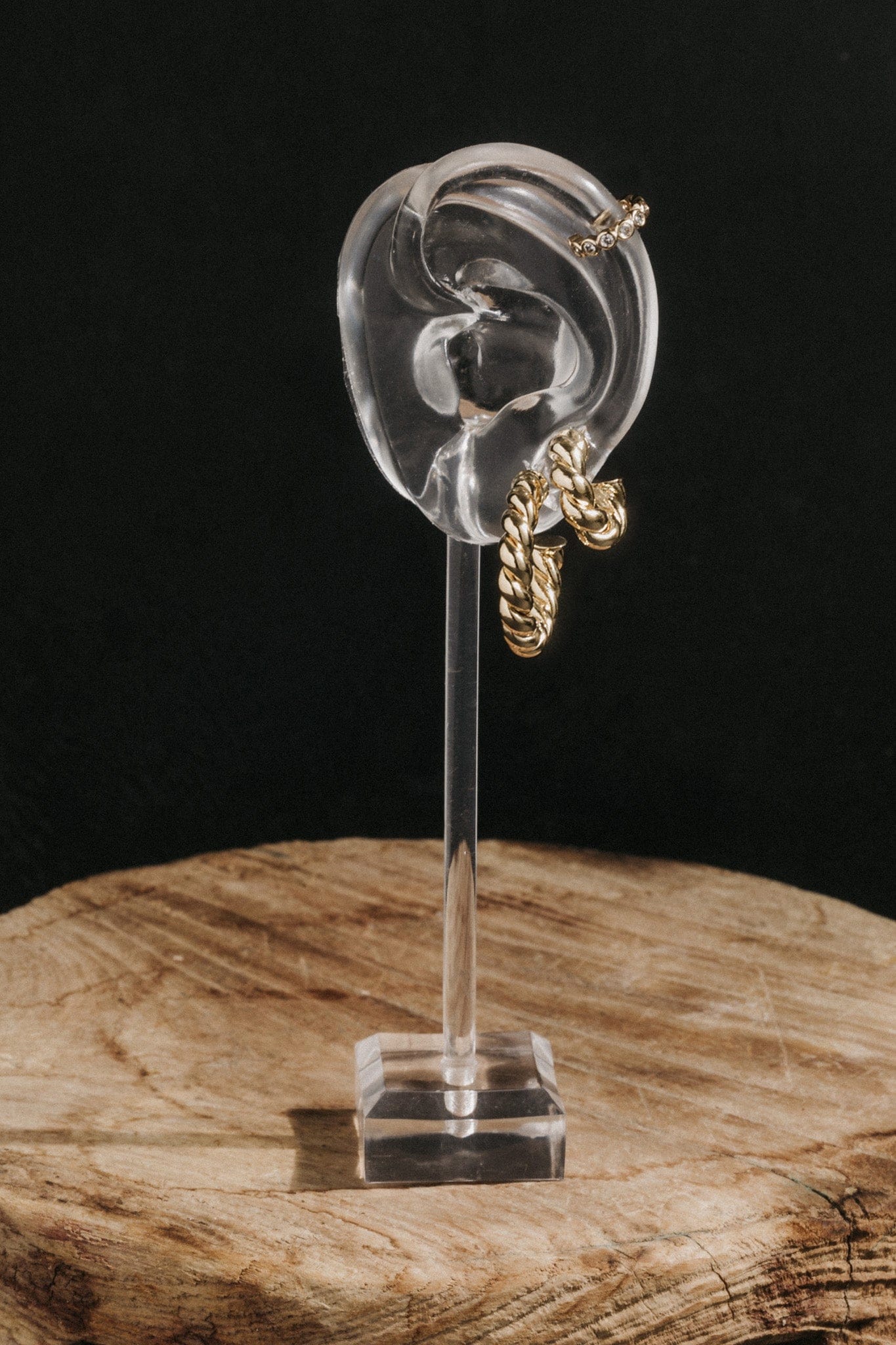 Small Twisted Sister Hoops