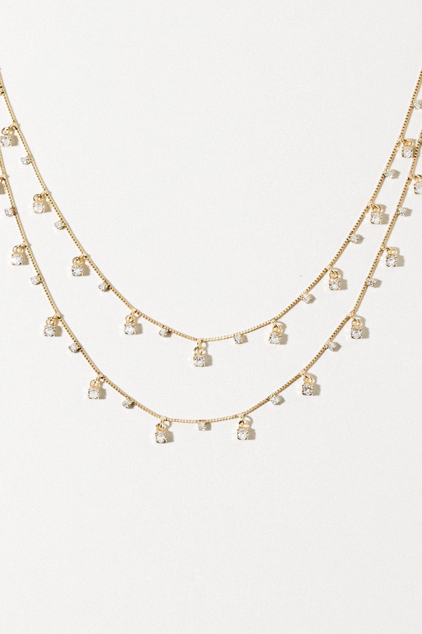 Star Dust CZ Necklace