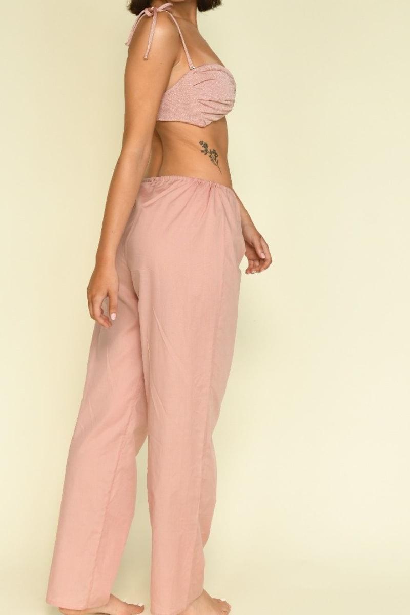 Prima Pink Drawstring Pant