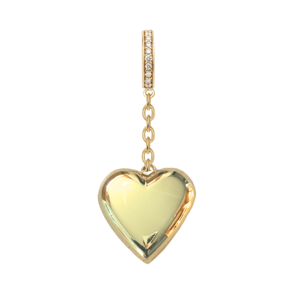 Puffy Heart Memento Charm