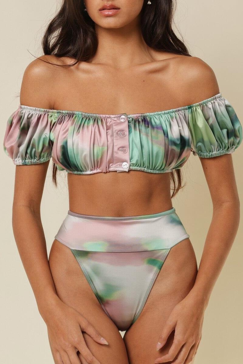 Silk Dye Bandita Bikini Top