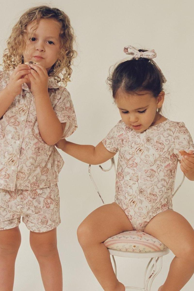 Venecia Floral Mini Swim Trunk