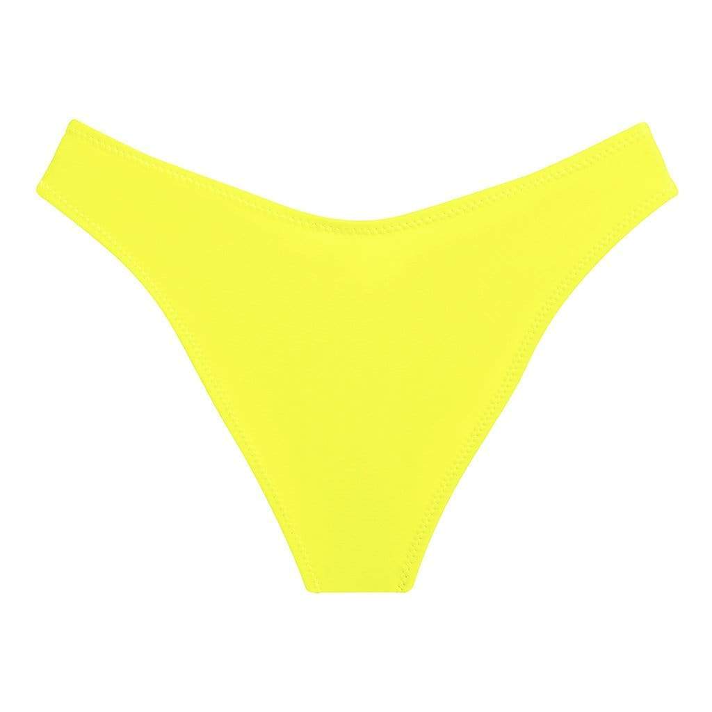 Chartreuse Lulu (Zig Zag Stitch) Bikini Bottom