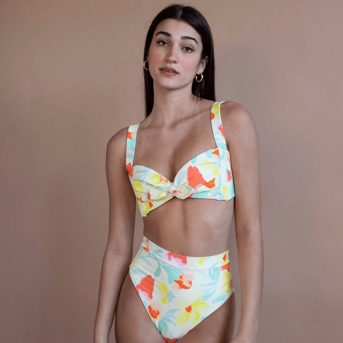 Helena Floral Kayla Bikini Top