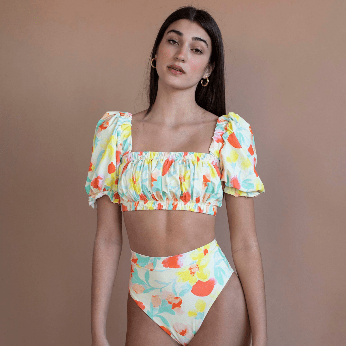 Helena Floral Marcela Bikini Top