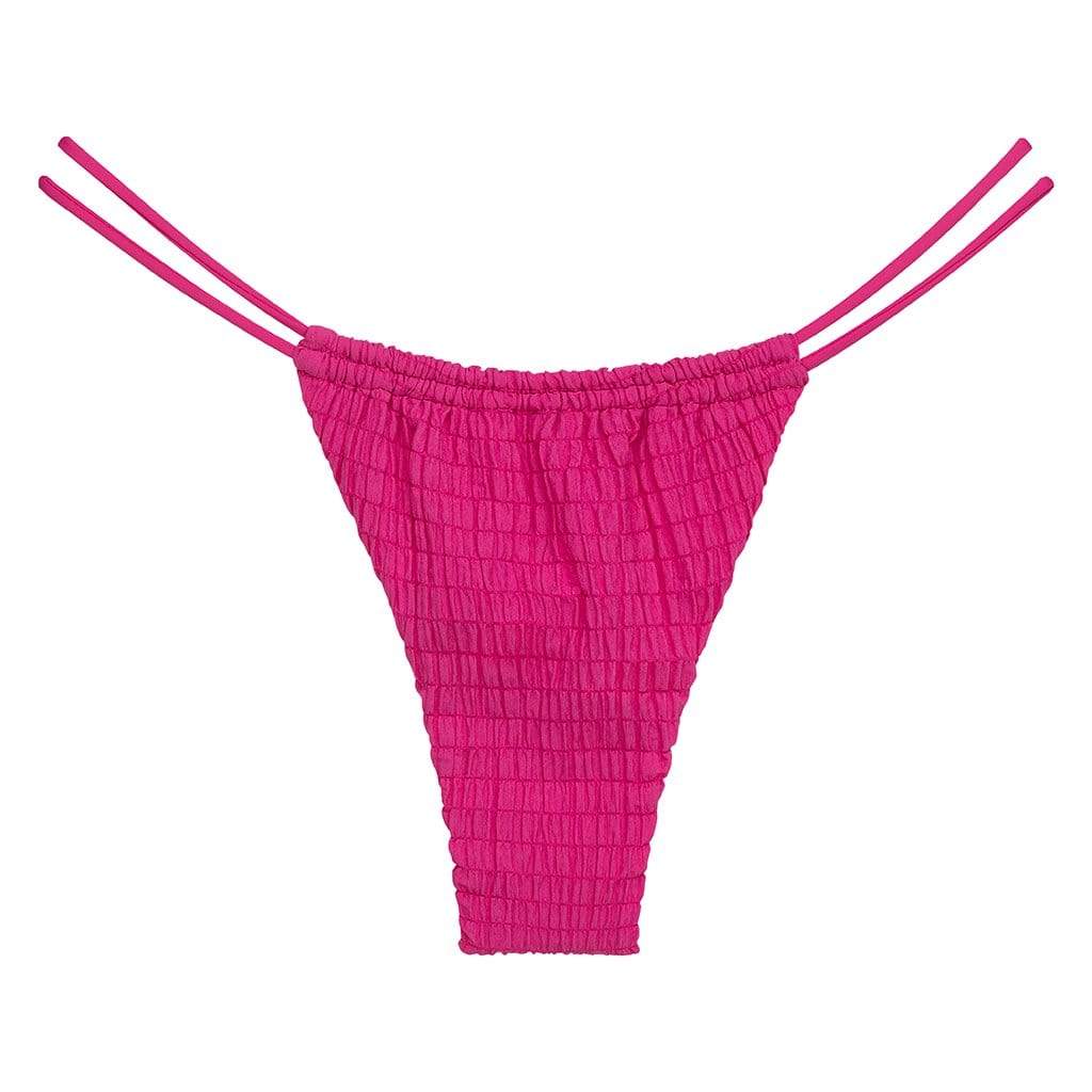 Hibiscus Scrunch Brasil Bikini Bottom