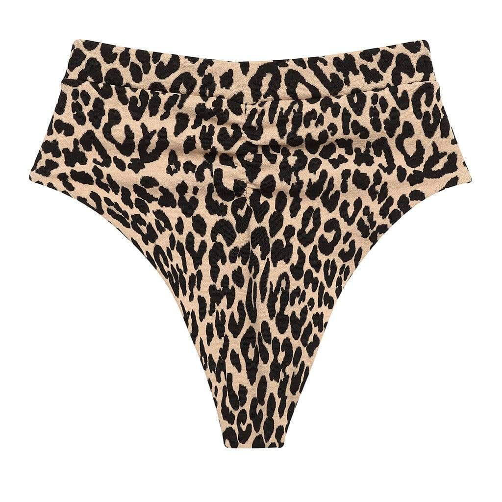 Leopard Texture Paulina Bikini Bottom