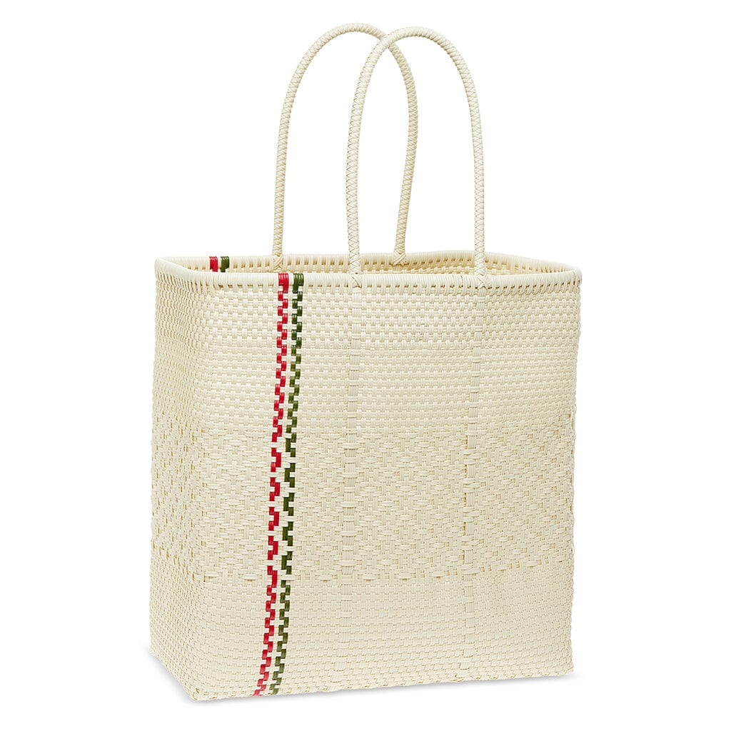 Large Open Tote (Beige)