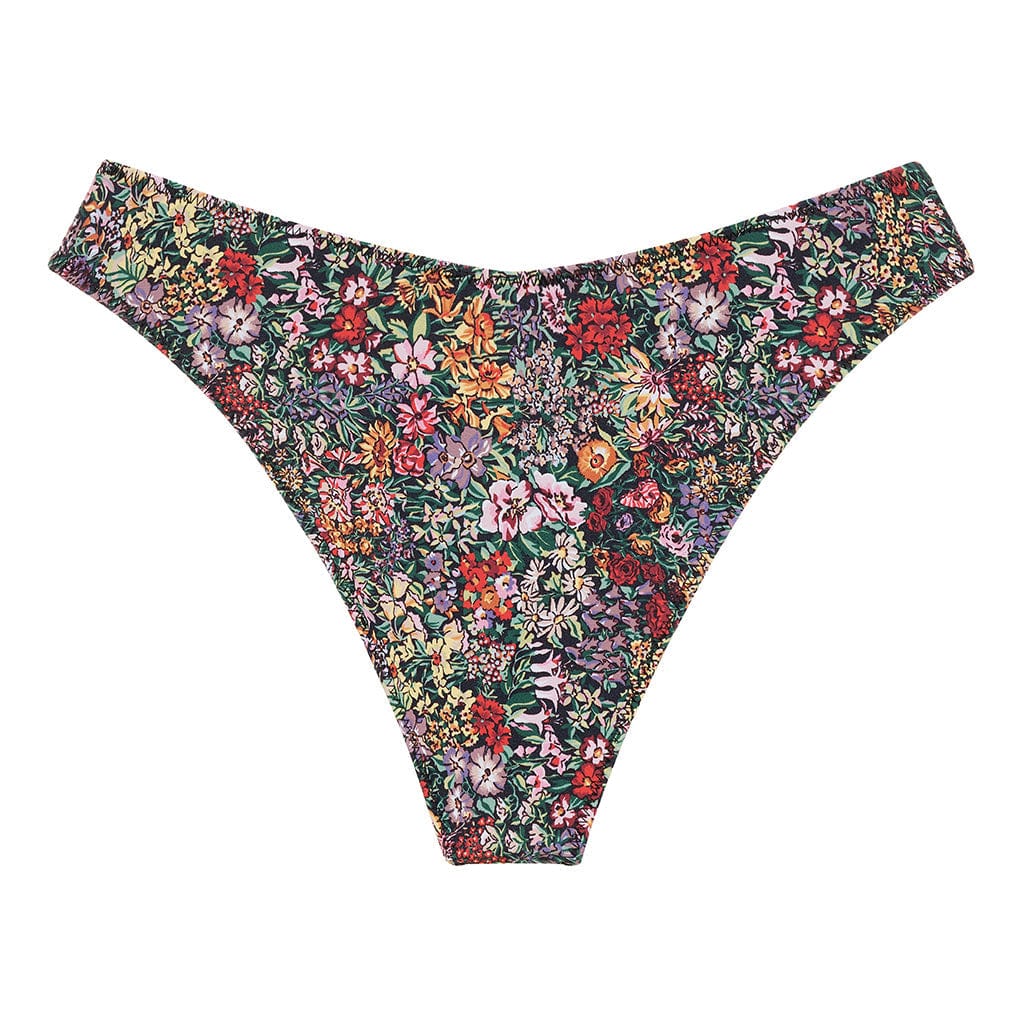Mara Floral Lulu (Zig-Zag Stitch) Bikini Bottom