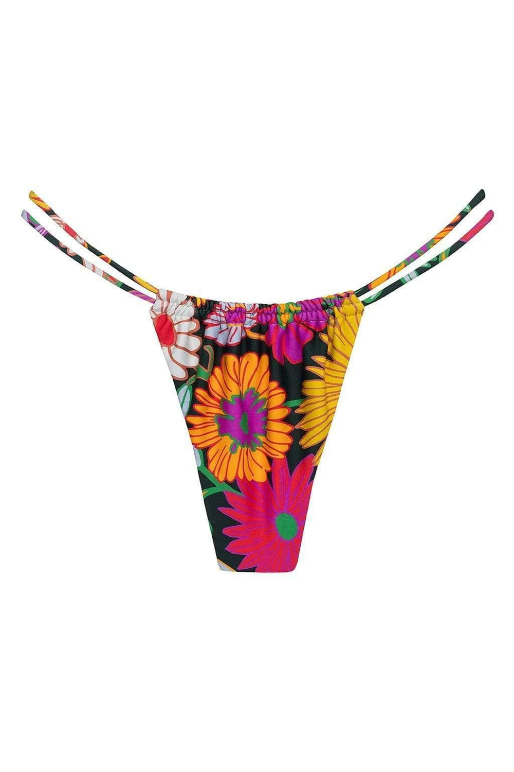 Janeane Floral Brasil Bikini Bottom Montce Swim