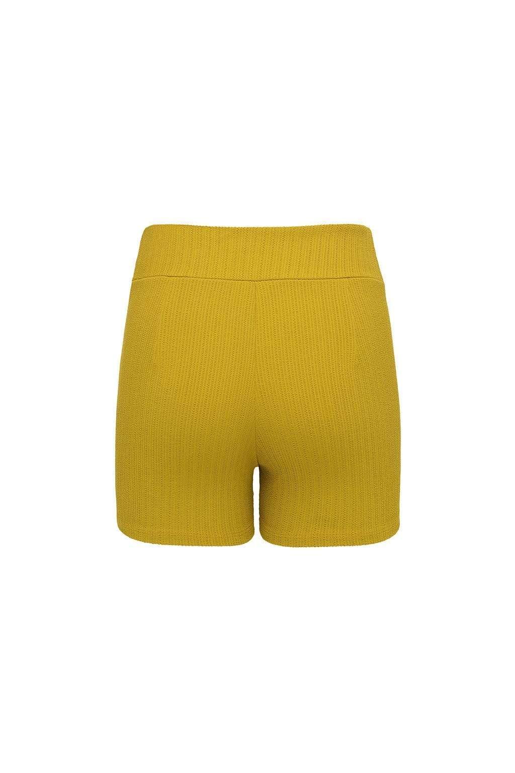 Key Lime Micro Scrunch Classic Bike Short | Montce Swim