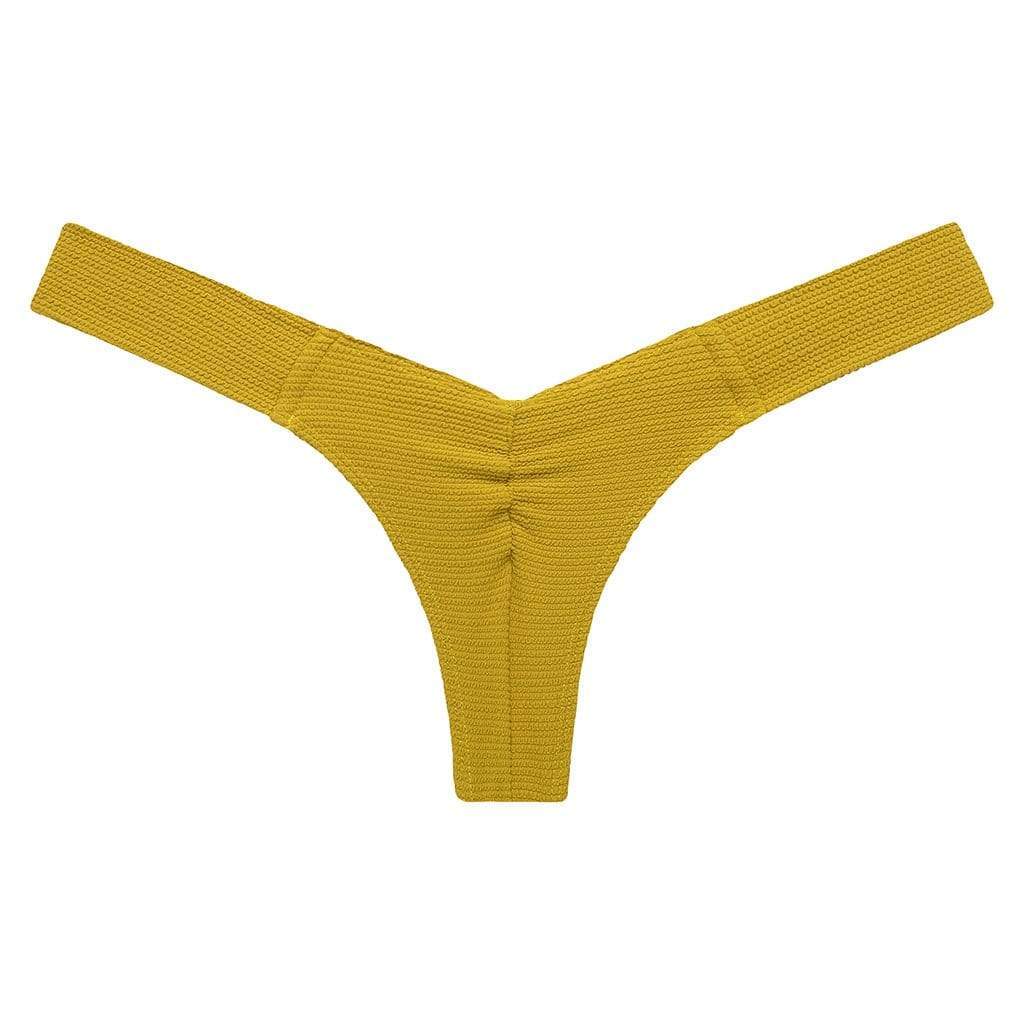Key Lime Micro Scrunch Uno Bikini bottom