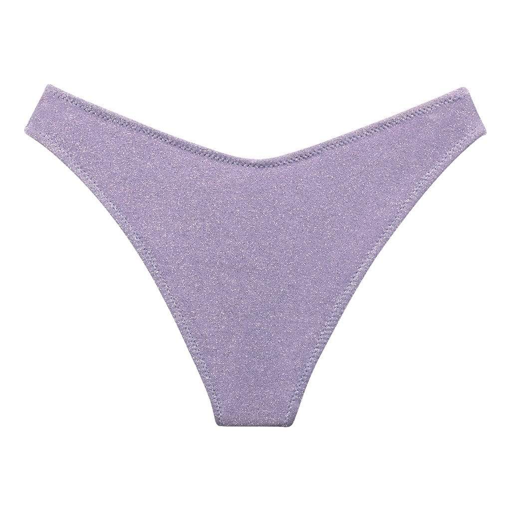 Lilac Sparkle Lulu (Zig Zag Stitch) Bikini Bottom