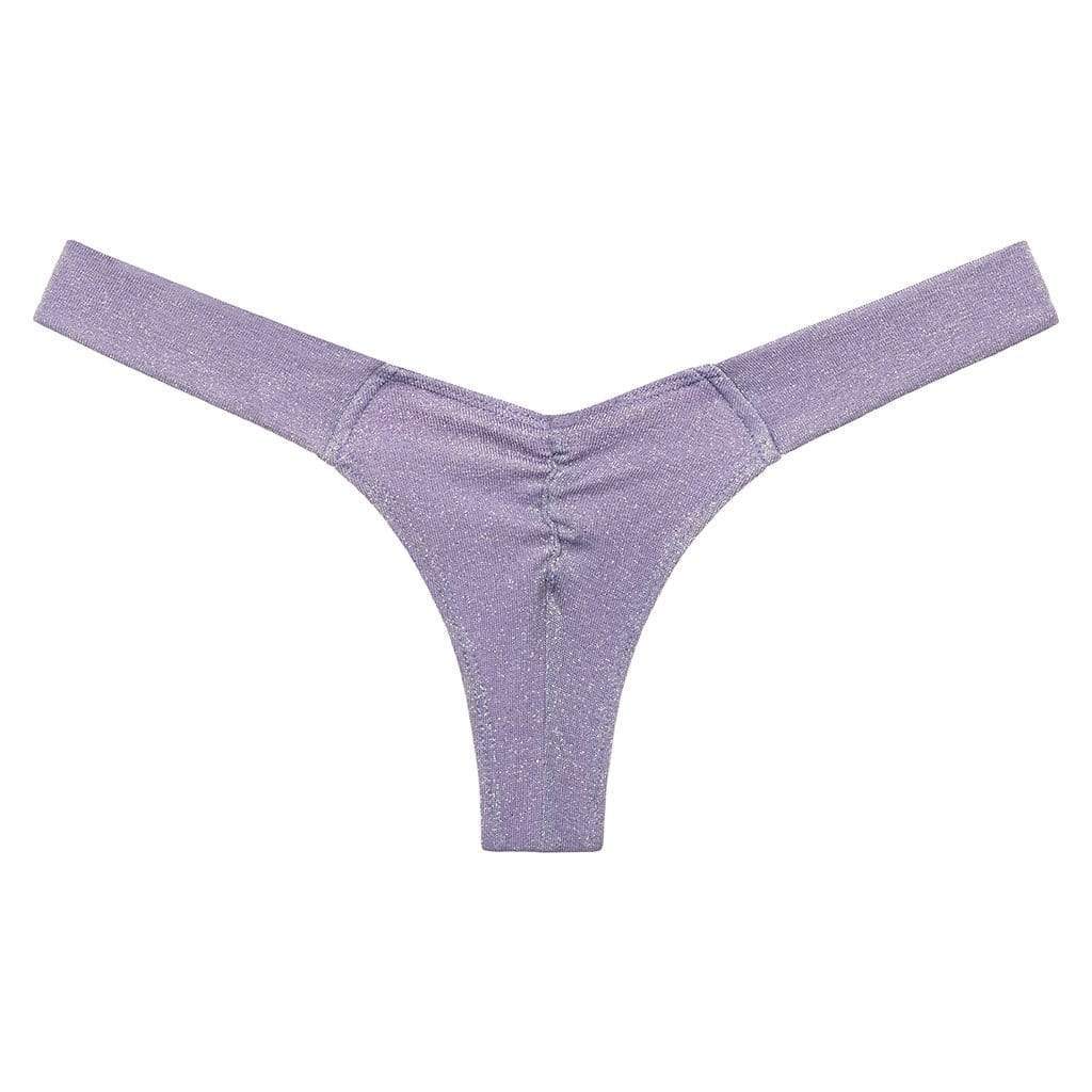 Lilac Sparkle Uno Bikini Bottom