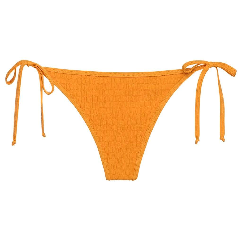 Mari Scrunch Tie-Up Bikini Bottom