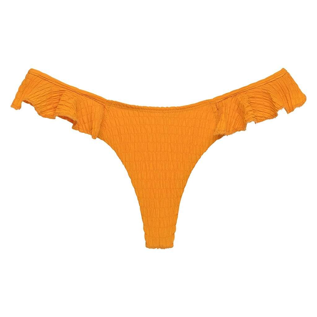 Mari Scrunch Ruffle Uno Bikini Bottom
