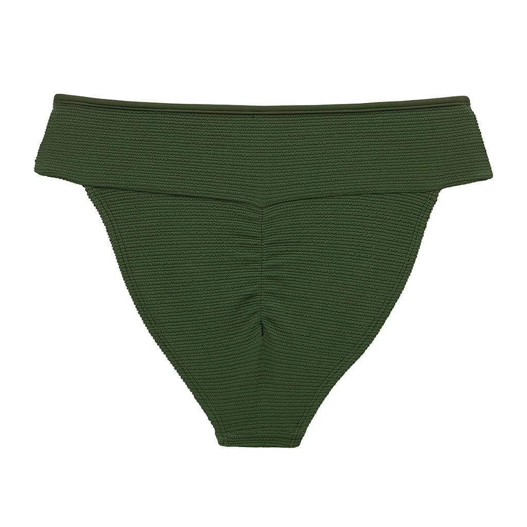 Olive Micro Scrunch Tamarindo Bikini Bottom