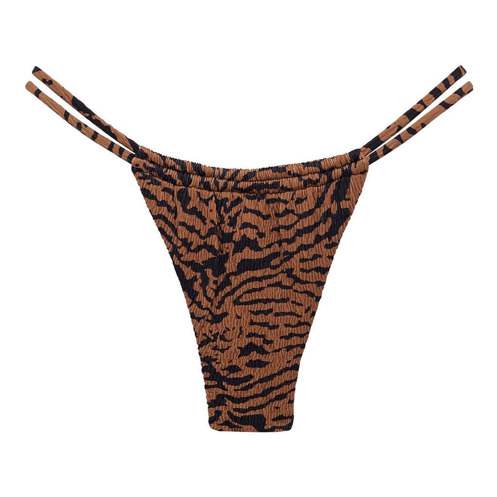 Tigre Micro Scrunch Brasil Bikini Bottom