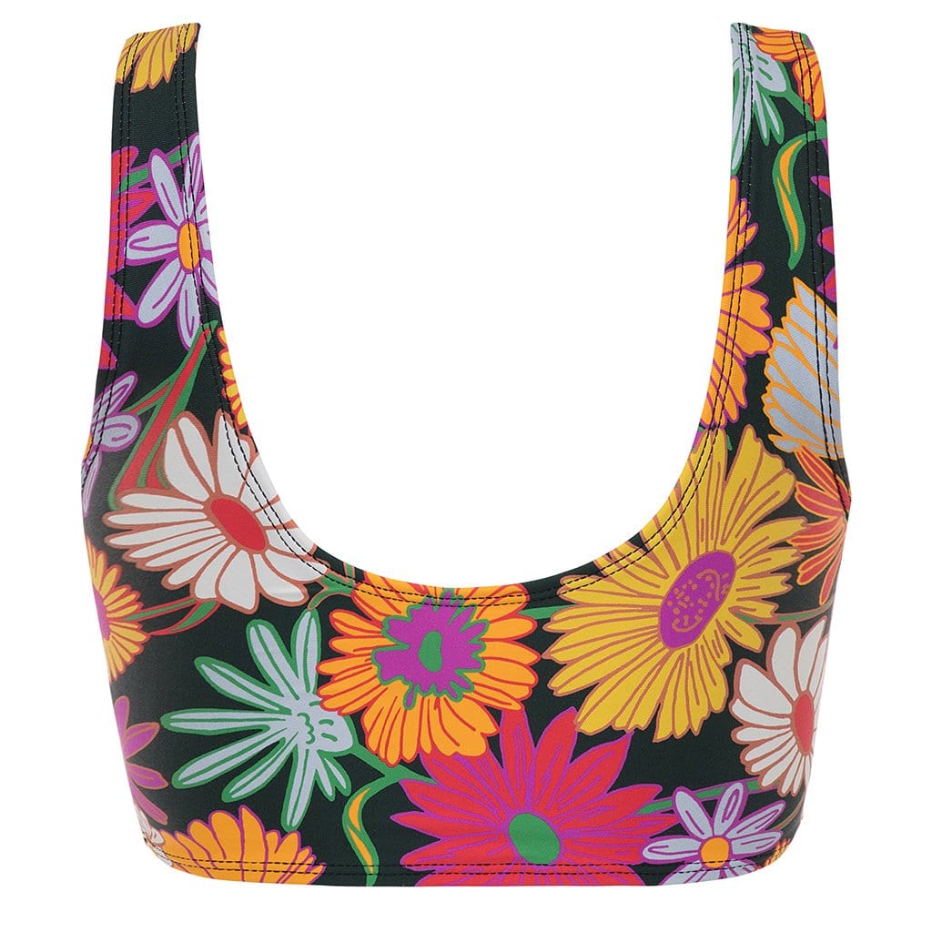 Janeane Floral Kim Variation Bikini Top