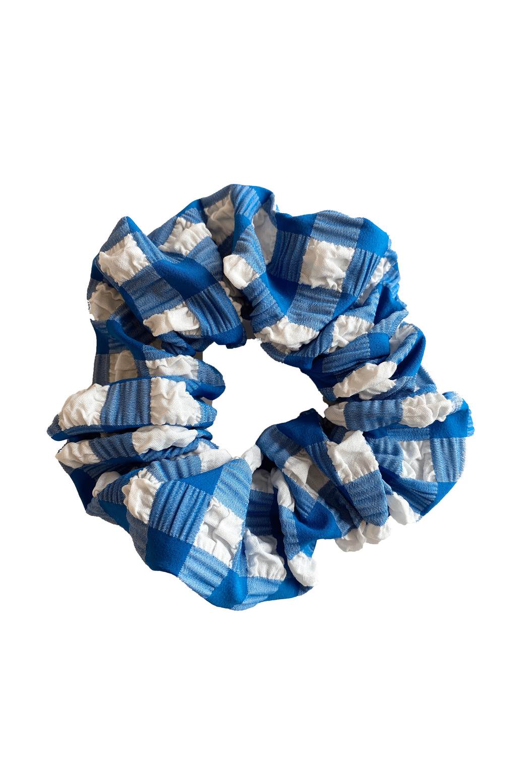 Gingham Scrunchie