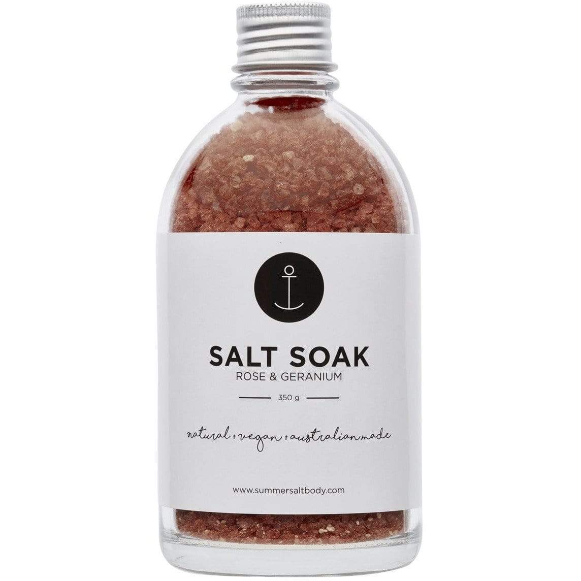 Rose & Geranium Large Salt Soak
