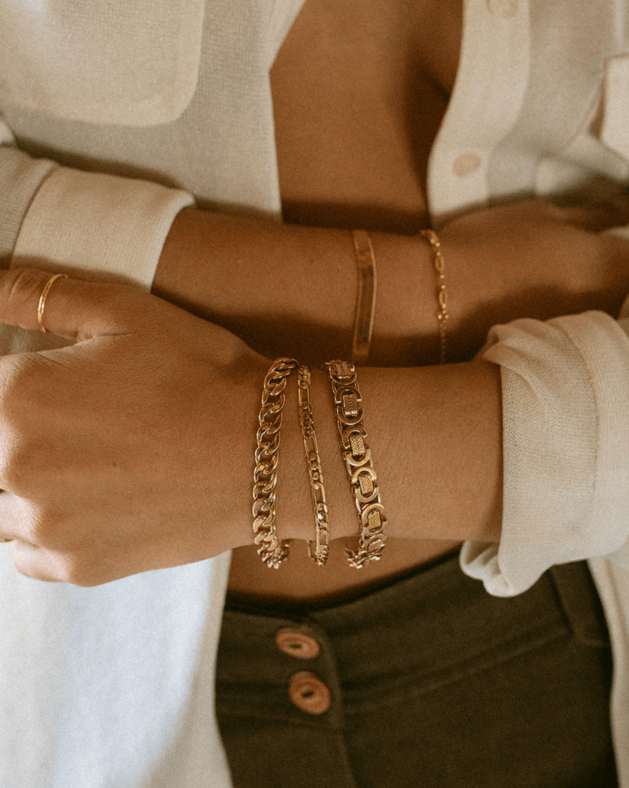 Asher Chain Bracelet (Gold)