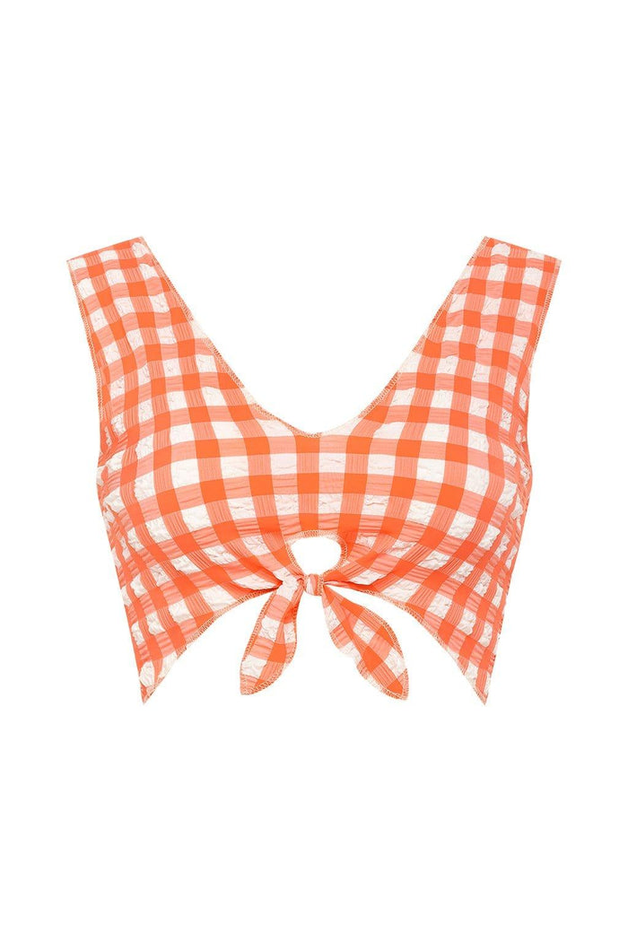 Green Gingham Swim main image 1