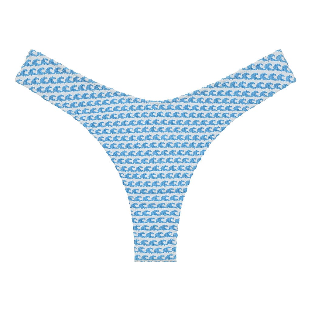Wave Repeat Lulu (Zig-Zag Stitch) Bikini Bottom