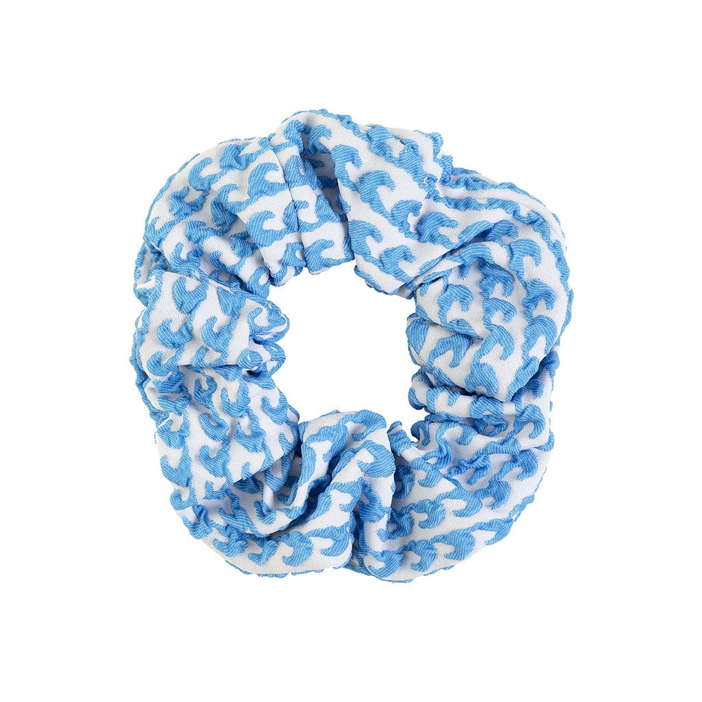 Wave Repeat Chunky Scrunchie