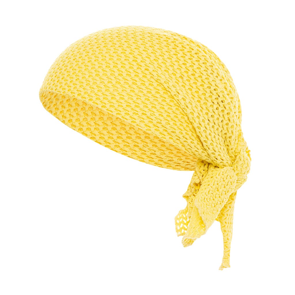 Yellow Crochet Scarf
