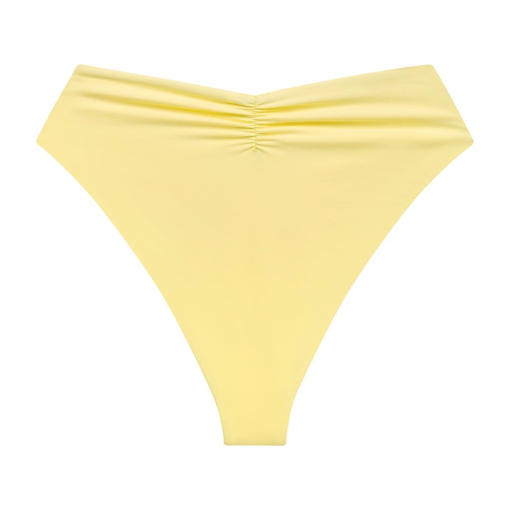 Yellow Pastel Paula Tie-Up Bikini Bottom