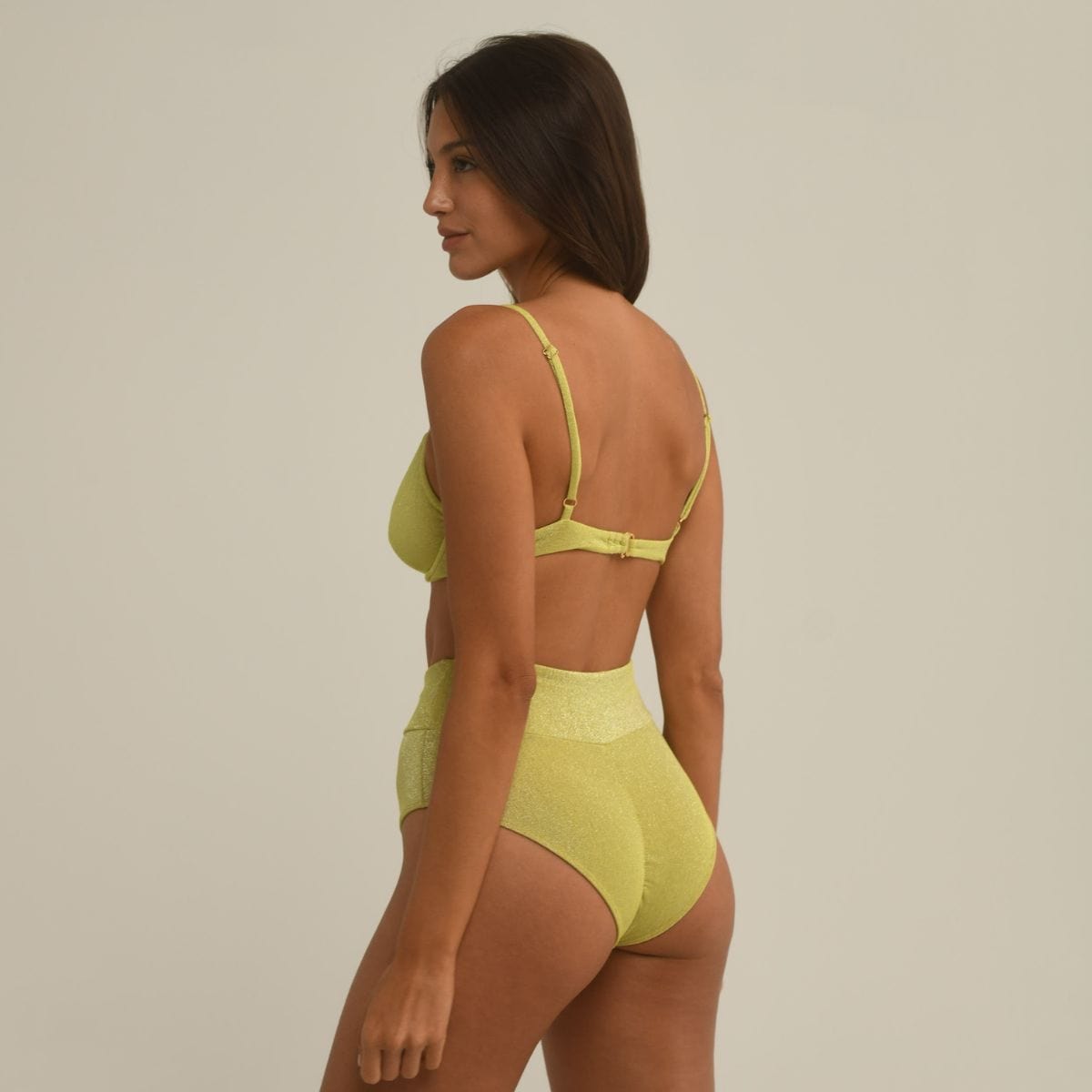 Limon Sparkle Dainty Bikini Top