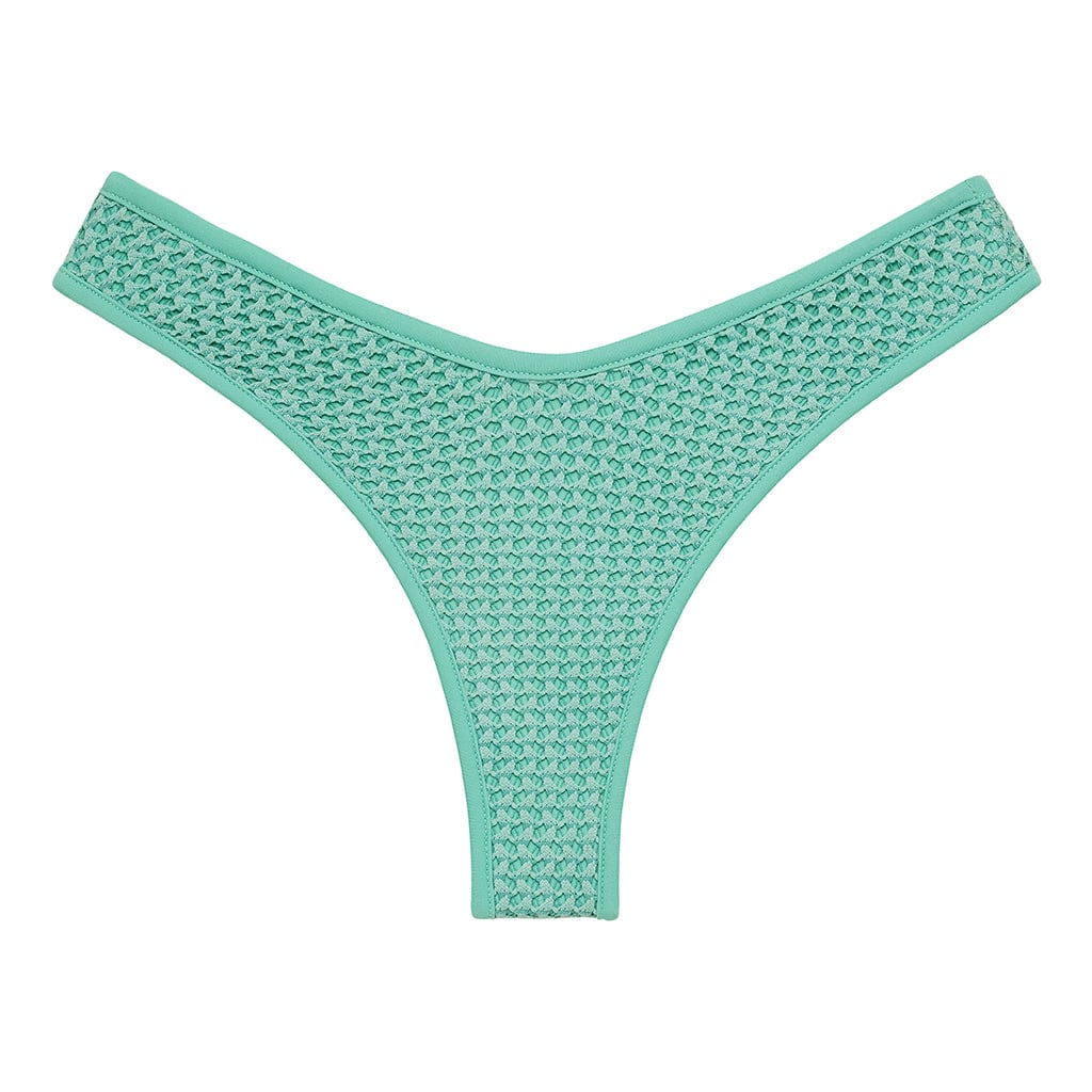 Turquoise Crochet Lulu Bikini Bottom